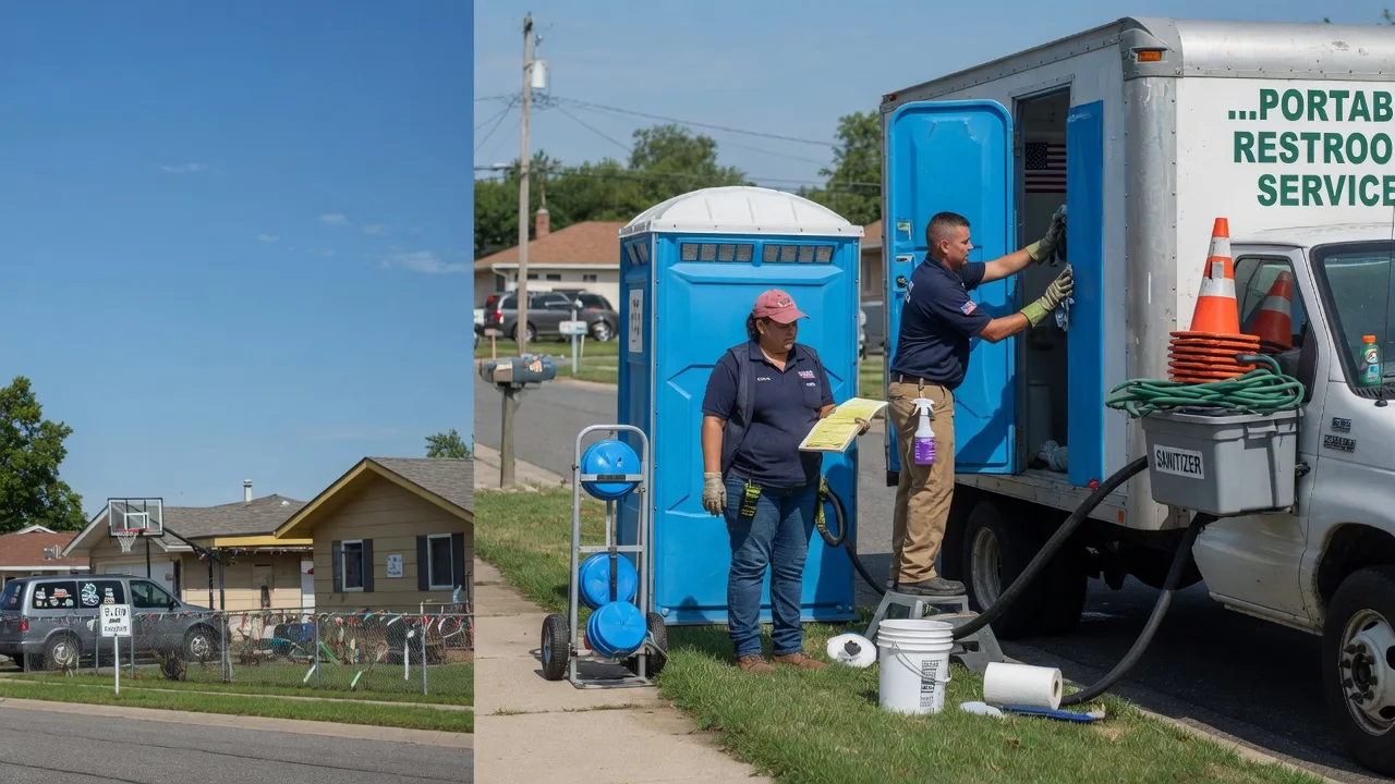 Portable Toilet Rental in Schererville, IN near me